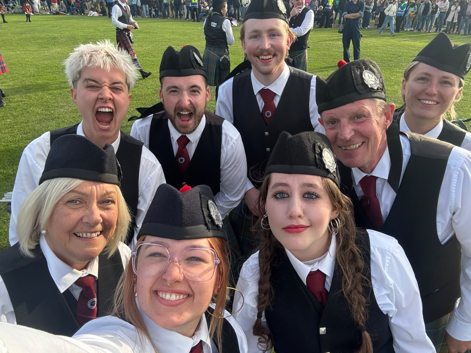 Stockbridge Pipe Band Grade 3B at the World Pipe Band Championships 2026